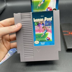 Lunar Pool (Nintendo Entertainment System NES, 1987) CIB Completo En Caja