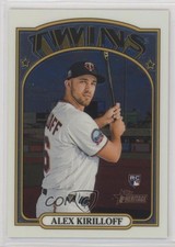 2021 Topps Heritage High Number Chrome 96/999 Alex Kirilloff #546 0z4v