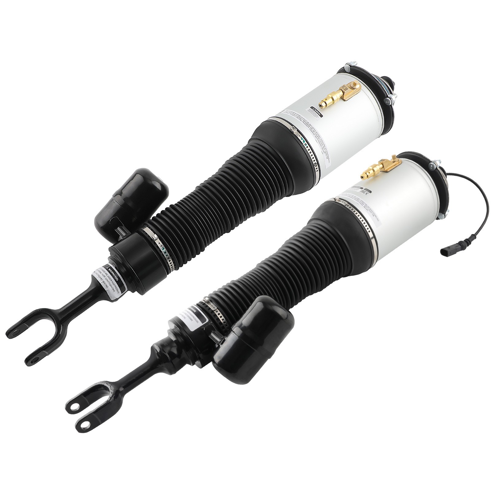 Pair Front Air Suspension Strut For Bentley Continental GT 2003-2012 3D0616040