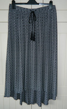 White Stuff Ladies Midaxi Skirt   Size 14   Elasticated Drawstring Waist