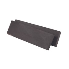 Woodcraft Ebony 3/8" x 1-1/2" x 5" Knife Scale Pair