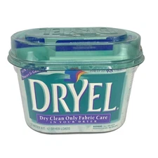 Dryel At Home Dry Cleaning Starter Kit 1997 for Dry Clean Only Fabrics