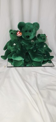 Erin Beanie Baby 1997 with Tags and Case P.E. Pellets