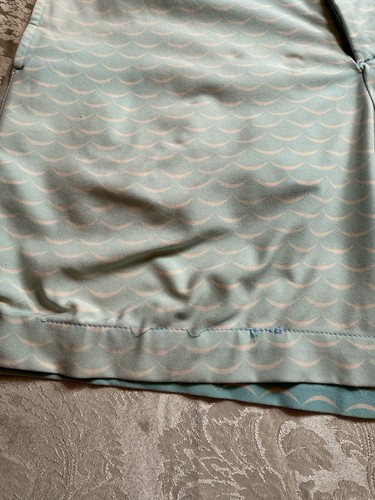 Bañador Chubbies Board Shorts talla 34 Cremallera A Presión Híbrido Forrado Ondas Azul Ombré - Imagen 6 de 16