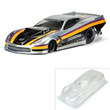 Pro-line Racing 1/10 Chevrolet Corvette C7 Pro-Mod Clear Body Slash 2 Wheel