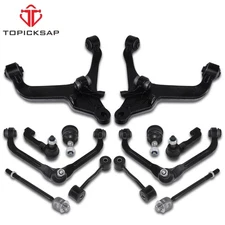 12 Steering & Suspension Kit Front LH RH Control arms fit 2002-2004 Jeep Liberty