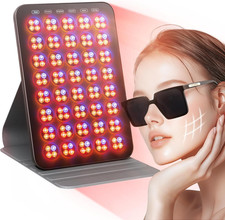 Red Light Therapy for Face and Body, Portable Red Light Therapy with Protective