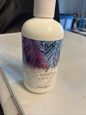 IGK Thirsty Girl Coconut Milk Anti Frizz Conditioner 8oz