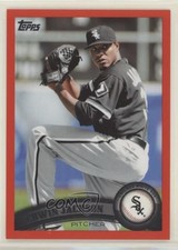 2011 Topps Factory Set Red 127/245 Edwin Jackson #652 8d2