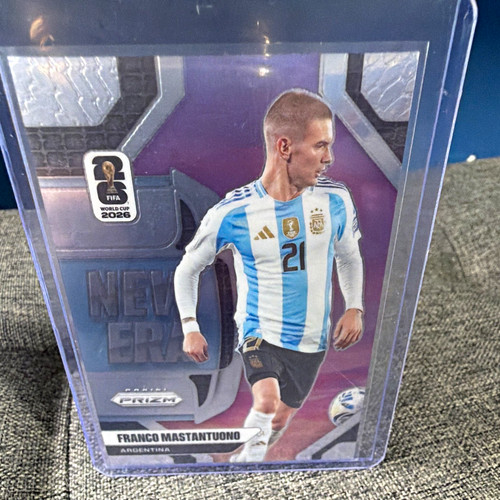 Panini Prizm FIFA World Cup 2026 Franco Mastantuono Argentina New Era #24