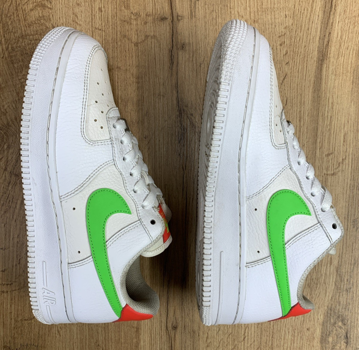 Nike Air Force 1 ´07 White Watermelon Sneakers CT4328-100 Women's US Size 6.5 thumbnail 10