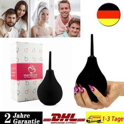Hochwertige Intimdusche Analdusche Klistier Einlauf Enema Klistierspritze 2025