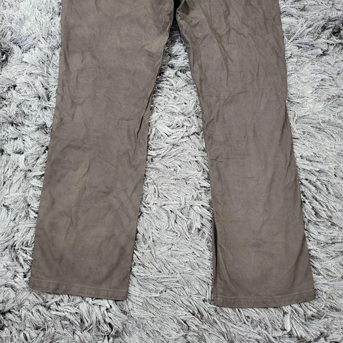Pantalones Alberto Para Hombre 32x28 Marrón Piel Perfecta Poliamida Poliuretano 3130 Logo TOM - Imagen 20 de 23