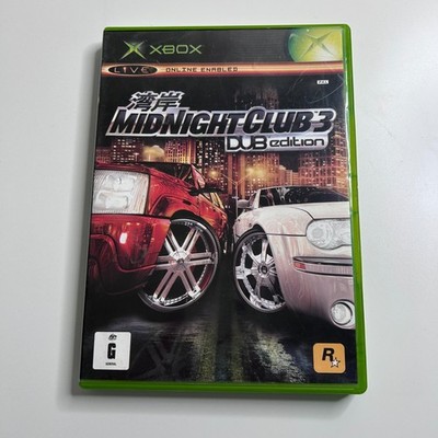 Midnight Club 3: DUB Edition Microsoft Xbox PAL 2005 Rockstar Games Racing