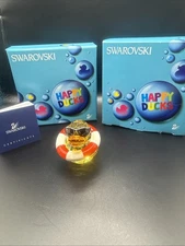 Swarovski Happy Duck - Sunny Sam Crystal Figurine - 1041295 - Limited Ed Retired