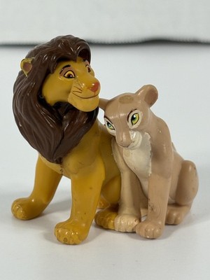 Disney The Lion King Simba & Nala PVC Figure Collectible Cake Topper 1994