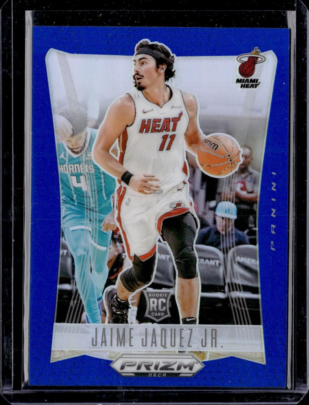 2023-24 Panini Prizm Deca #129 Jaime Jaquez Jr. Prizms Blue #/149