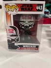 Star Wars Funko POP 443 WRECKER Vinyl Bobblehead Figure The Bad Batch Protector