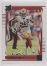 2021 Panini Clearly Donruss Rated Rookie Elijah Mitchell Eli Mitchell #97 uk2