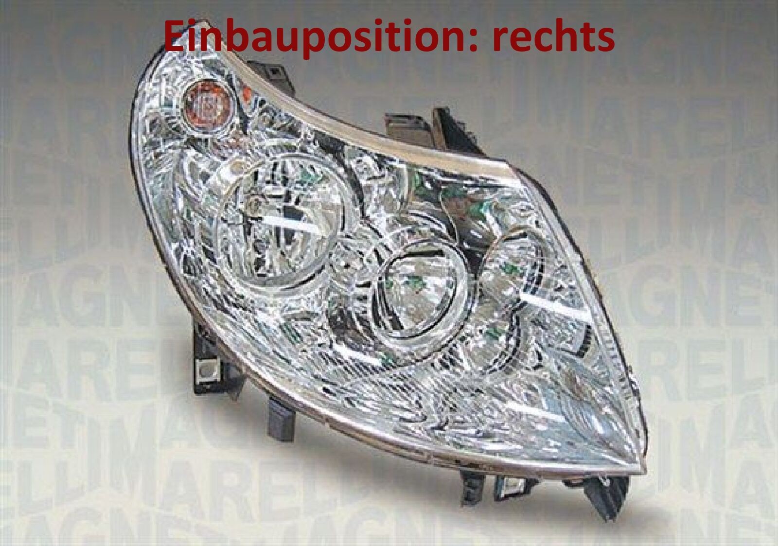 MAGNETI MARELLI 712471001129 Hauptscheinwerfer rechts Scheinwerfer