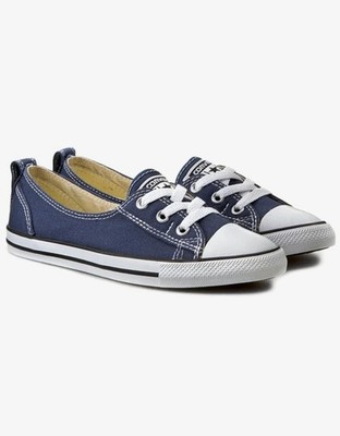 Converse Sneaker All Star Ballet Lace Chucks Gr. 37,5  Ballerinas blau