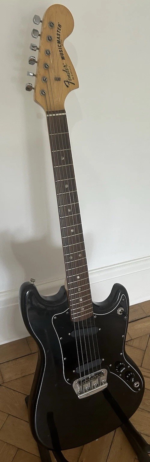 Vintage 1978 Fender Musicmaster ?? Black ?? All Original with Duo Sonic Option