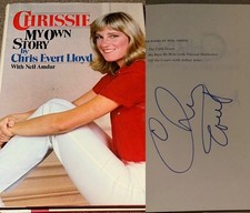 Product Image: CHIS EVERT SIGNED BOOK AUTOBIOGRAPHY CHRISSIE MY OWN STORY AUTOGRAPHED