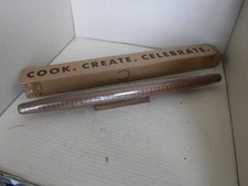 Curtis Stone Rolling Pin - French Style Rolling Pin With Stand