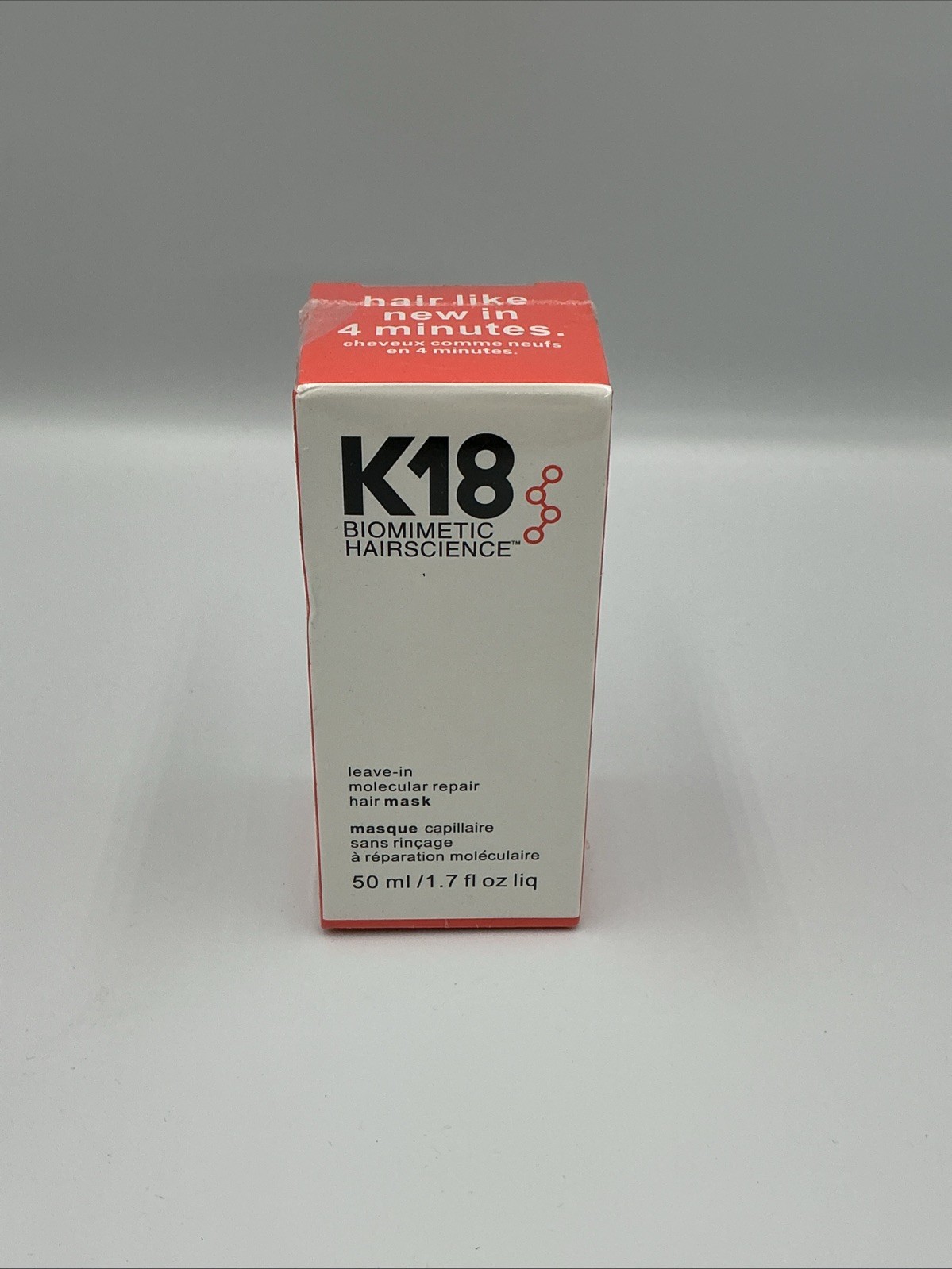 k18 leave-in molecular repair hair mask 50ml