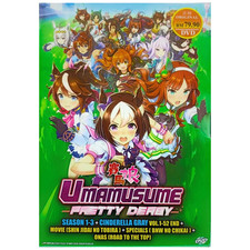 Anime DVD Uma Musume: Pretty Derby Season 1-3  Cinderella Gray  Movie Sp ONA
