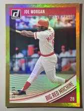 Joe Morgan 2018 Donruss Gold /99 Big Red Machine SP Foil Press Proof Reds #92