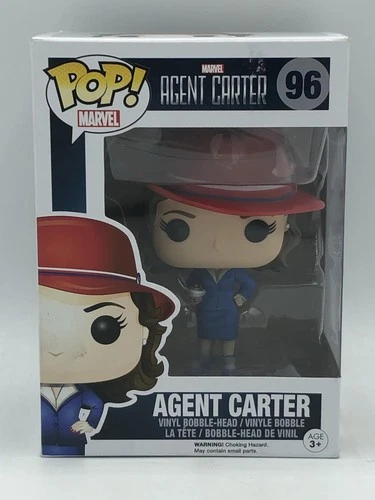 Funko POP! Televisión Marvel's Agents of SHIELD Agent Peggy Carter #96 DAÑADO