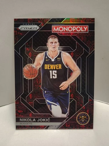 2023 Panini Prizm Monopoly Basketball Red Nikola Jokic #PS1 PSA 9