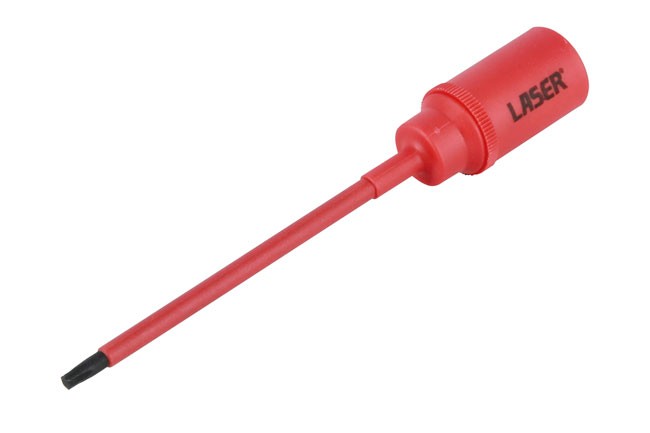 LASER 8992 Screwdriver Insulated Extra Long Slim Series T20 Star Bit 3/8"" Drive