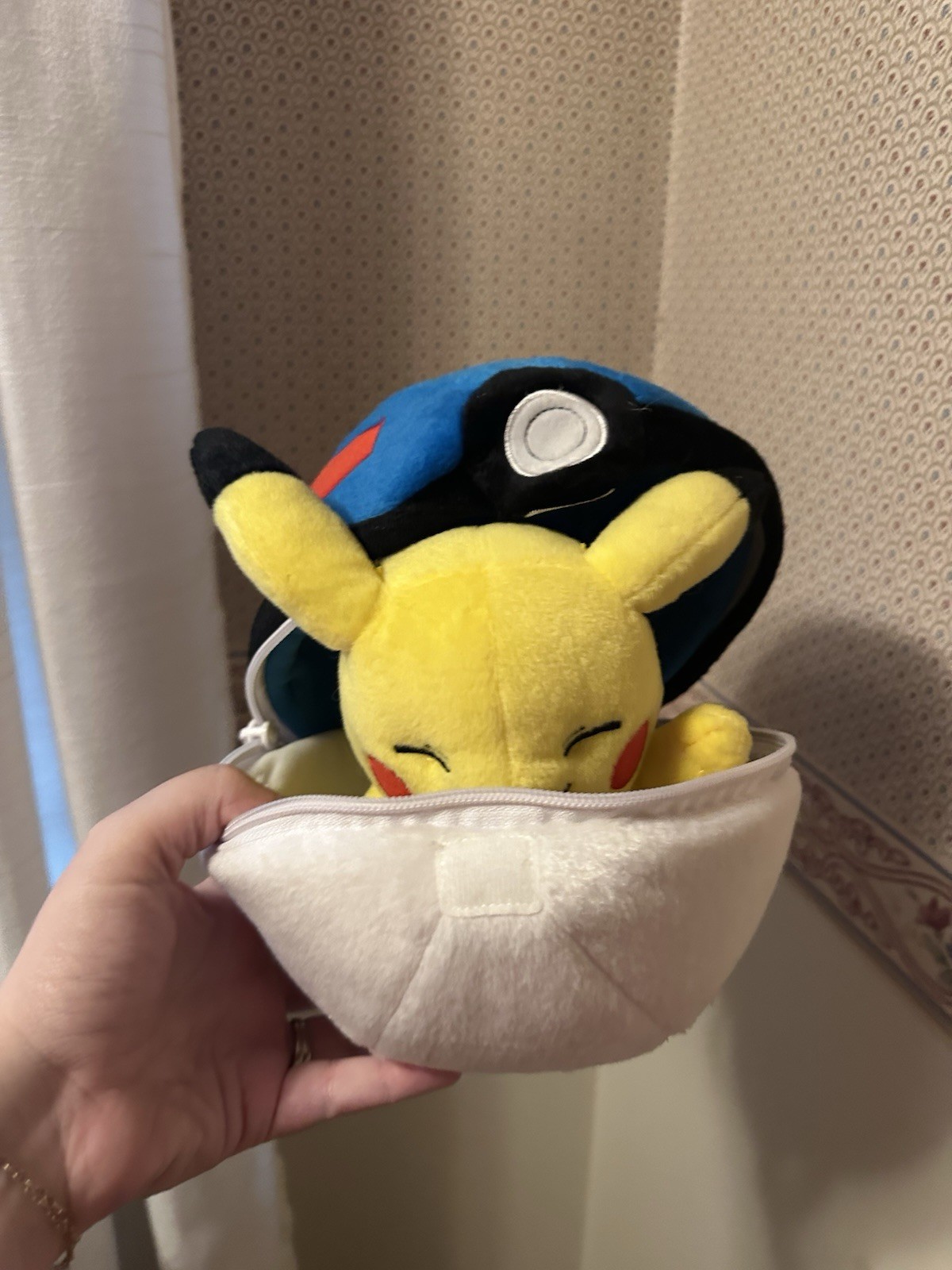 Pikachu In Pokeball Plush Set 8” Toy Stuffed Animal