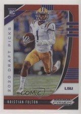 2020 Panini Prizm Draft Picks Rookies Red Kristian Fulton #158 03xg