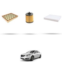 Hoffcar Wartungskit - 3 Filter FüR Opel Insignia 2.0 Sidi 184KW Ab 2013