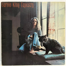 CAROLE KING - Tapestry 1971 - 12" Vinyl Record LP - VG