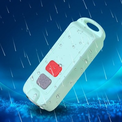 Wiederaufladbarer 130 dB Alarm Summer Wasserdicht LED Blinken für Sicherheit