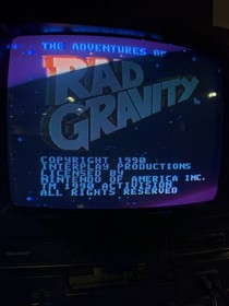 Rad Gravity for NES Authentic Rare Game Cartridge Sample Prototype 