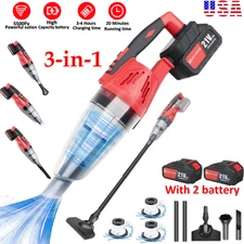 Powerful 3-in-1 Cordless Vacuum Cleaner Handheld Vacuum Cleaners Car Vacuum