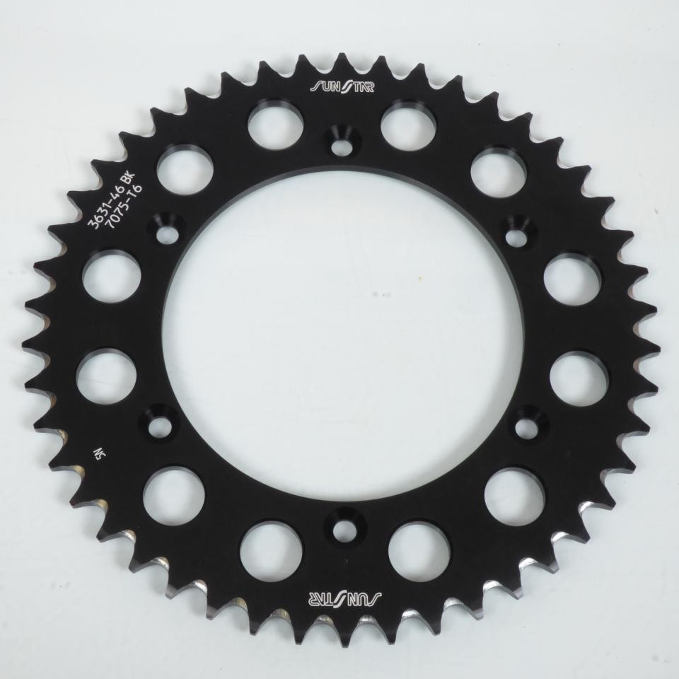 Couronne Sunstar 46 dents en acier haute résistance Gas Gas 250 EC