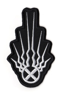 #ad Static X Patch Embroidered Sew On Band White Logo Industrial Nu Metal $6.49