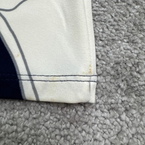 Lauren Ralph Lauren Etuikleid Blumen Rüschen Damen 6 Navy Weiß Flügelärmel - Bild 3 von 14