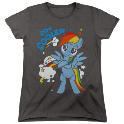 MY LITTLE PONY TV 20 PERCENT COOLER Licensed Women & Junior Tee Shirt SM-2XL