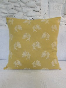 large yellow pillows