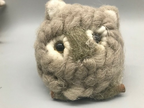 WOOLY SHEEP/OWL/FOX DECORATION HOME ORNAMENT FELT UK SUPPLY LIVING-ROOM - Picture 32 of 32