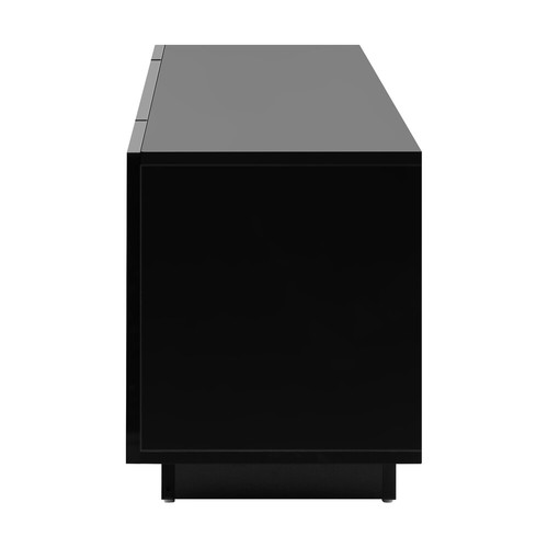 TV Cabinet Entertainment Unit Stand Gloss RGB LED Furniture 180cm Black White AU - Picture 7 of 21