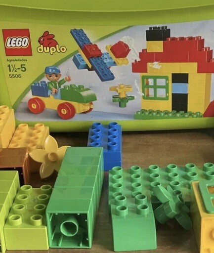 Lego Duplo 5506 Large Brick Box Creative Building Blocks 71 Complete