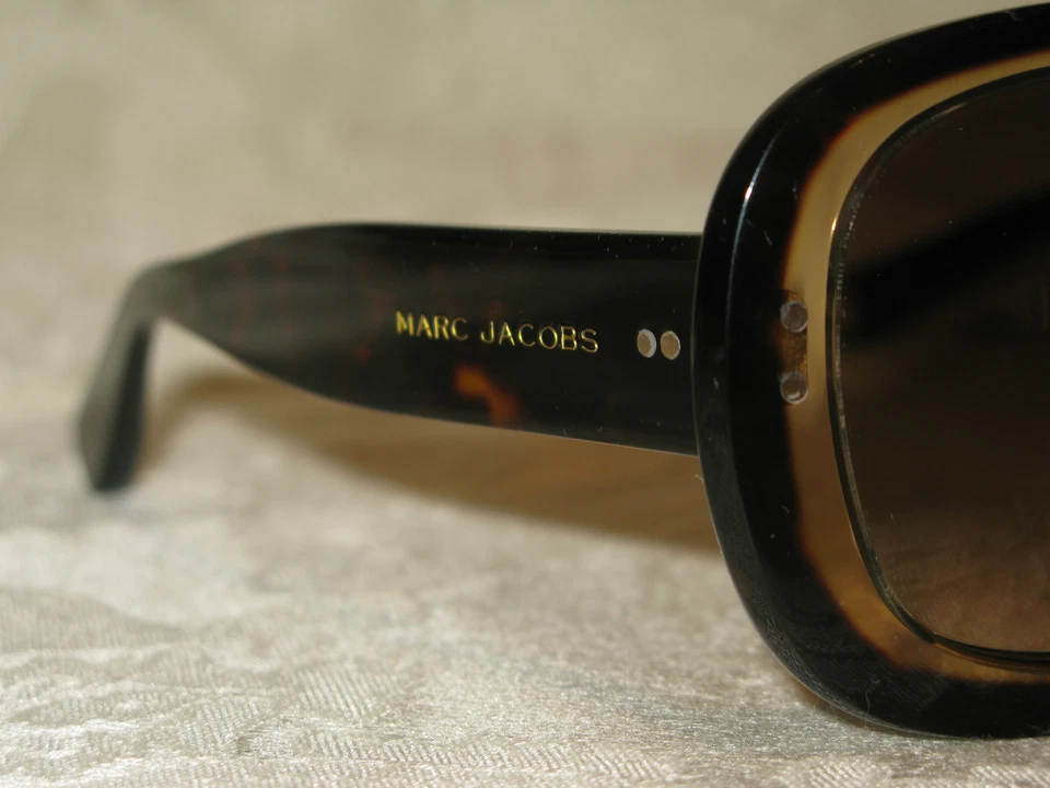 Gafas de sol para mujer Marc Jacobs negras/ámbar. Nuevo. Auténtico. MJ431/S. Foto 3 de 4